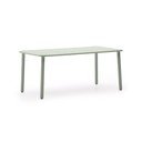 Tērauda dārza ēdamgalds 90x180 cm Brai – Kave Home
