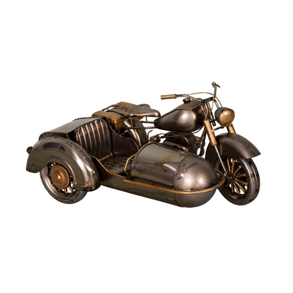 Dzelzs dekors motocikla formā Antic Line Moto, 27 x 19 cm
