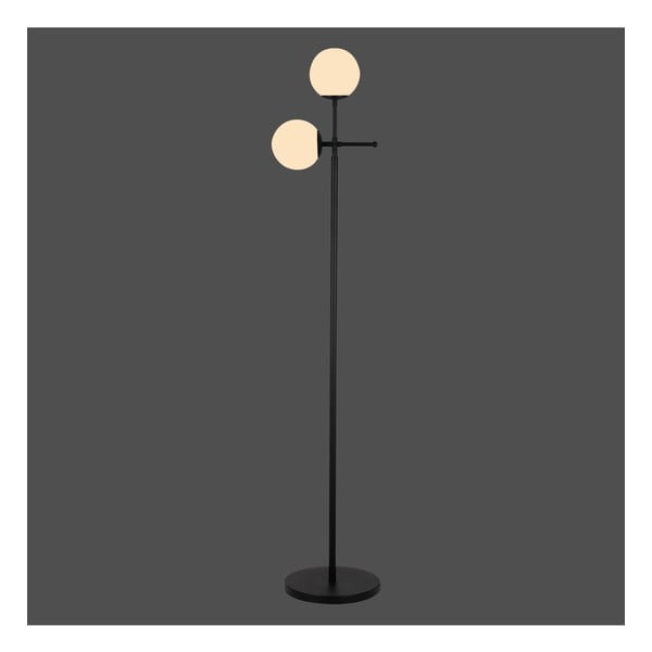 Melna stāvlampa Squid Lighting Kruva, augstums 174 cm-image-1