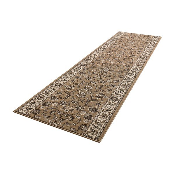 Paklājs Basic Vintage, 80x450 cm, gaiši brūns-image-3