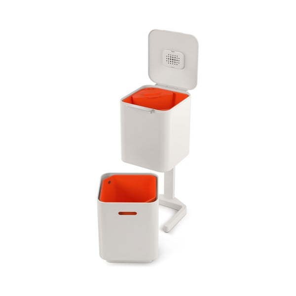 Krēmīgi balts Joseph Joseph Totem Compact, 40 l-image-4