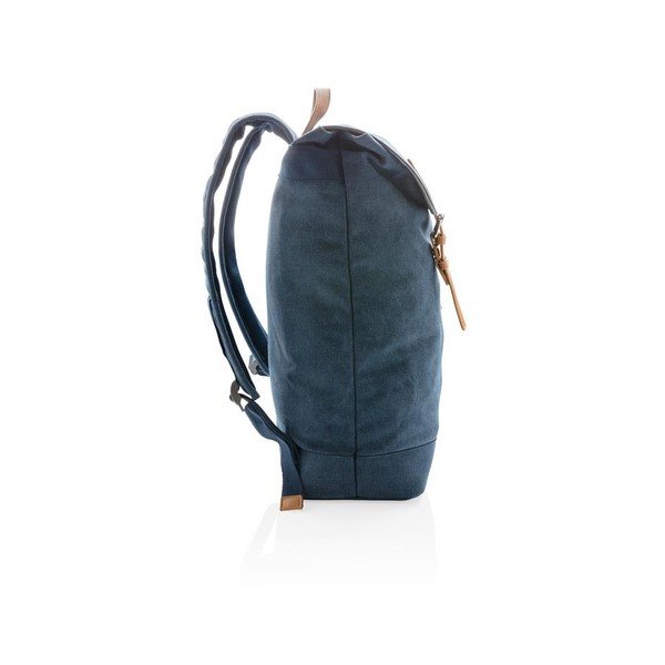 Zila audekla klēpjdatora mugursoma 15,6'' XD Design Collection , 19 l-image-4