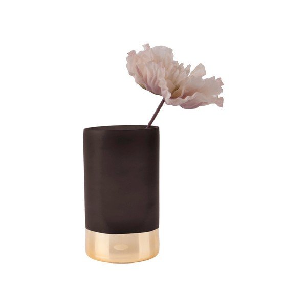 Melna un zelta vāze PT LIVING Glamour, augstums 20 cm-image-1