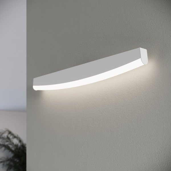 Balta metāla LED sienas lampa JORUN – Thoro-image-4