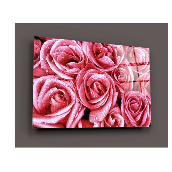 Stikla glezna Insigne Pink Roses-image-3