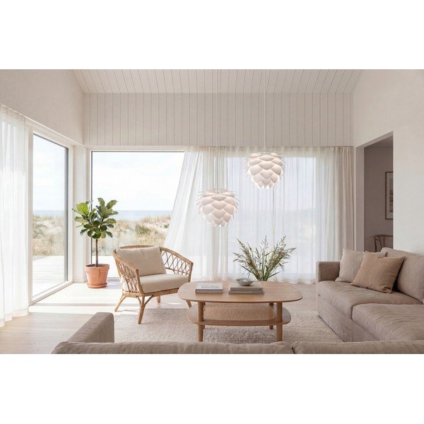 Balts abažūrs ø 50 cm Silvia – UMAGE-image-4