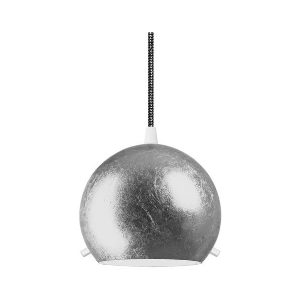 Sudraba piekaramā lampa ar baltu griestu vāciņu Sotto Luce MYOO-image-4