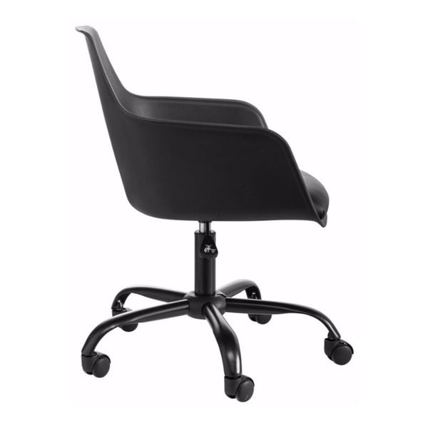 Melns regulējams biroja krēsls Støraa Leslie-image-1