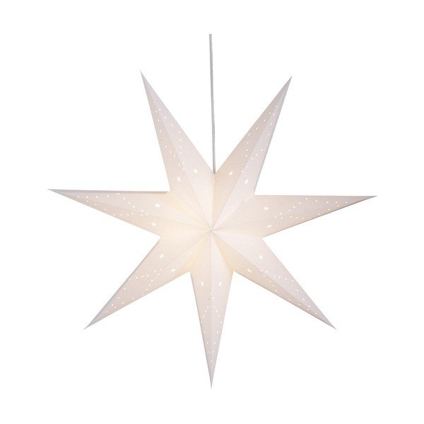 Balts piekarināms Ziemassvētku gaismas dekors Saturnus – Markslöjd