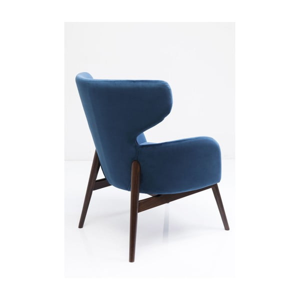 Zils krēsls Kare Design Aroha Velvet-image-3