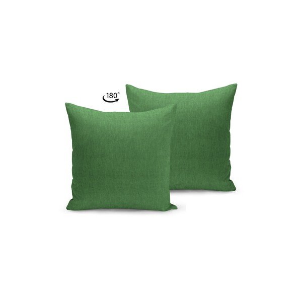 Zaļš spilvena pārvalks Kate Louise Forest, 45 x 45 cm-image-1