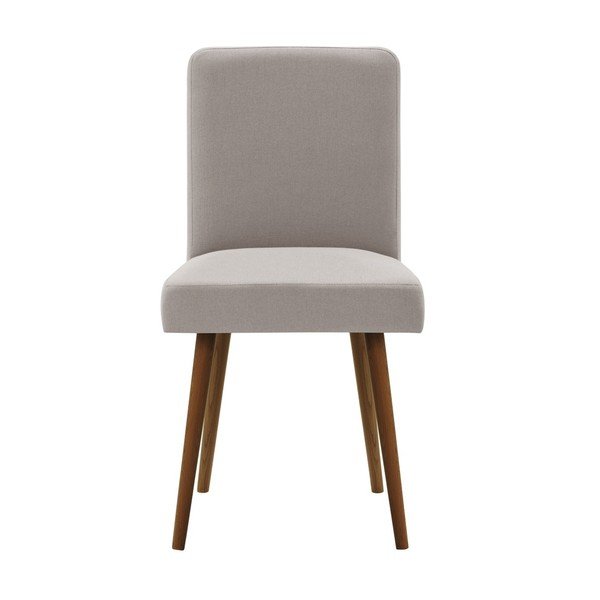 Pelēki brūns krēsls ar tumši brūnām dižskābarža koka kājām Ted Lapidus Maison Fragrance-image-4