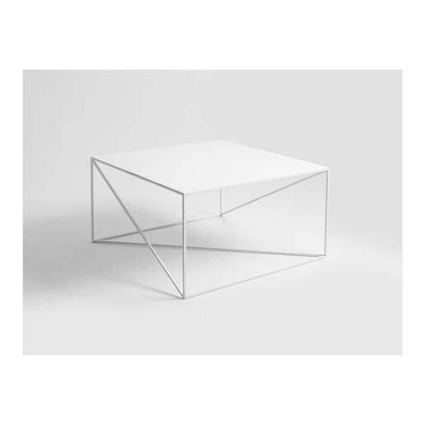 Balts kafijas galdiņš CustomForm Memo, 100 x 100 cm-image-1