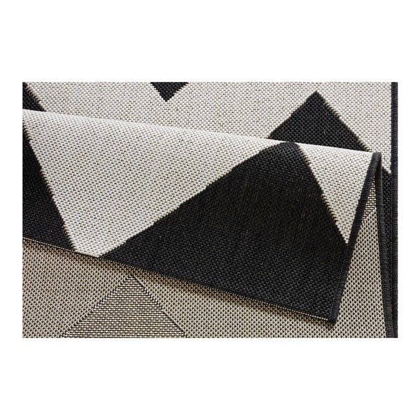 Melnbalts āra paklājs Bougari Unique, 120 x 170 cm-image-3