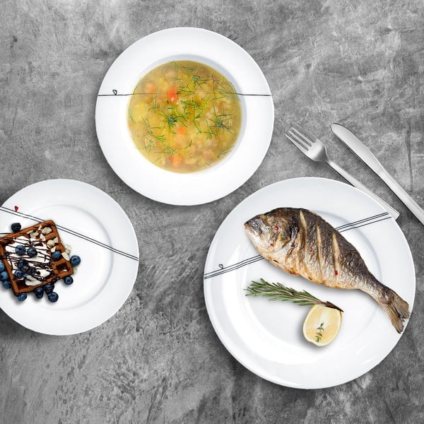 Porcelāna pusdienu komplekts (18 gab.) – Orion-image-3