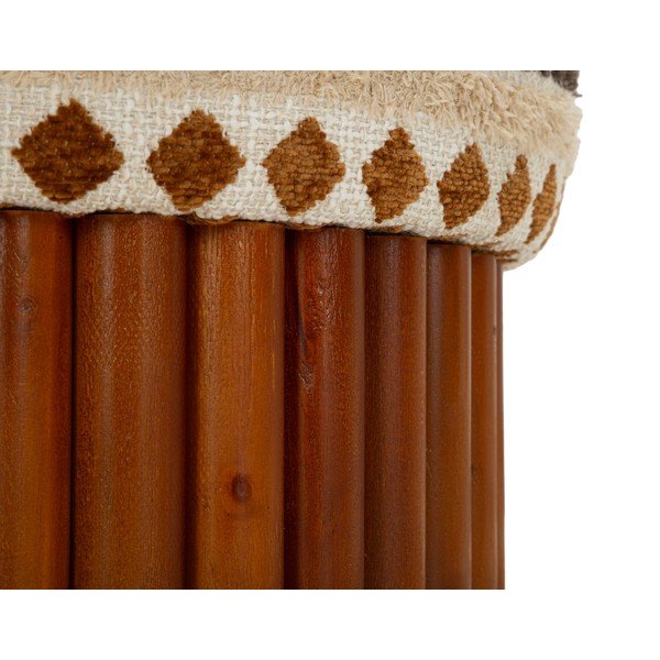 Brūns/bēšs pufs Ethnic  – Mauro Ferretti-image-4