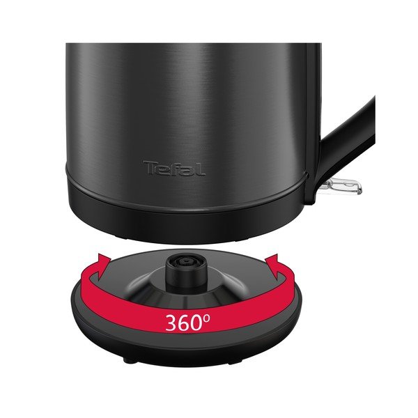 Spīdīgi melna elektriskā tējkanna 1,7 l Subito KO5S08E0 – Tefal-image-4