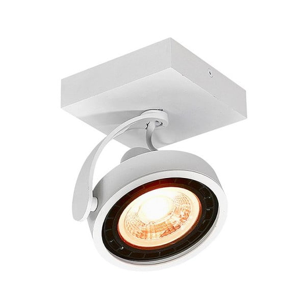 Balta griestu lampa ar metāla abažūru 12x12 cm Wally – GTV