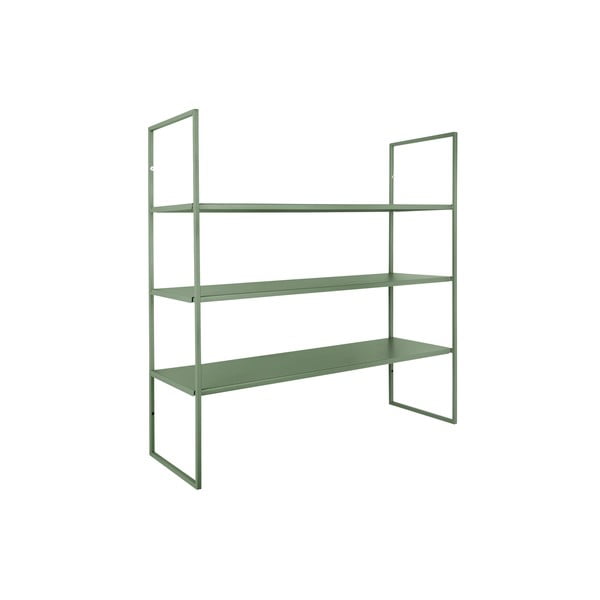 Zaļš daudzlīmeņu metāla sienas plaukts 60 cm Level – PT LIVING-image-2