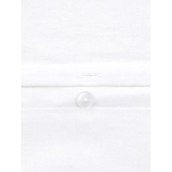Balta flaneļa divguļamā gultas veļa Westwing Collection Fraser, 200 x 200 cm-image-3