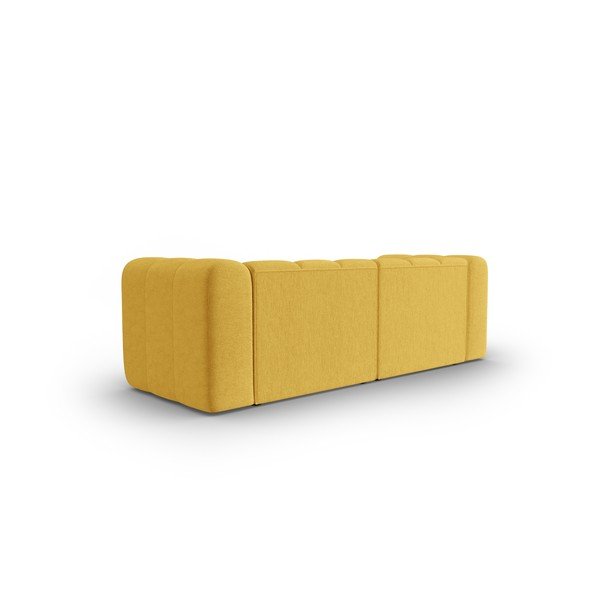 Dzeltens dīvāns 228 cm Lupine – Micadoni Home-image-4