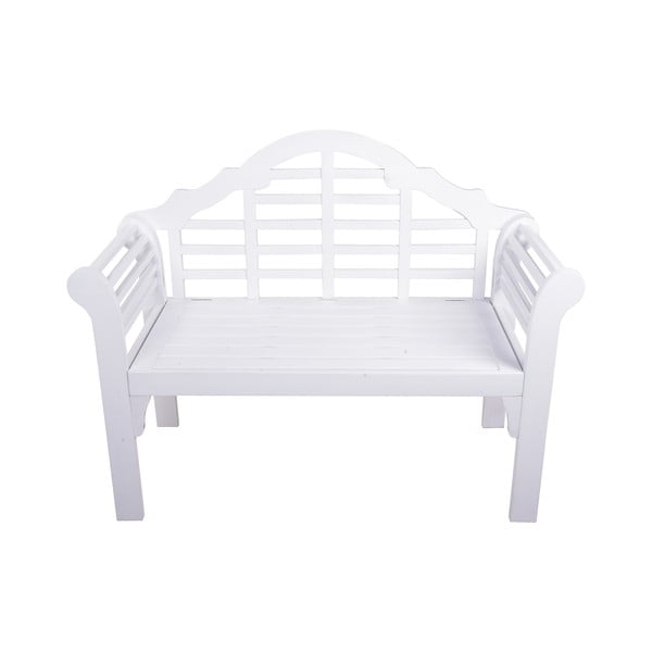 Balts masīvkoka dārza sols Pattaya – Garden Pleasure-image-1