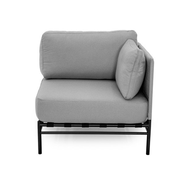 Gaiši pelēks modulārais dārza dīvāns (ar maināmu stūri) Dandy – Sit Sit-image-2