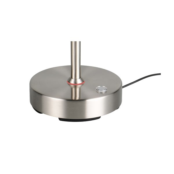 Sudraba krāsas LED galda lampa (augstums 45 cm) Moreno – Reality-image-3