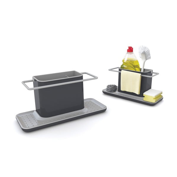 Pelēks mazgāšanas līdzekļu turētājs Joseph Joseph Caddy Large-image-3