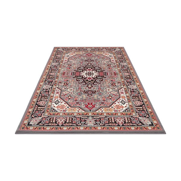 Pelēkbrūns paklājs Nouristan Skazar Isfahan, 80 x 150 cm-image-3