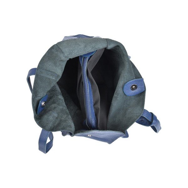 Zilas ādas Isabella Rhea Tote Bag-image-1