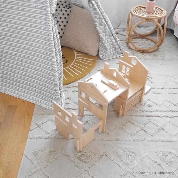 Balts mazgājams/ar rokām darināts kokvilnas paklājs 170x240 cm Tribu Natural – Lorena Canals-image-3