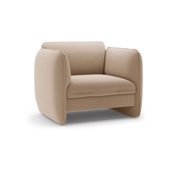 Brūns samta atpūtas krēsls Georgia – Micadoni 