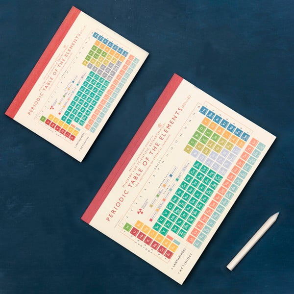 Piezīmju klade Rex London Periodic Table, A6-image-4