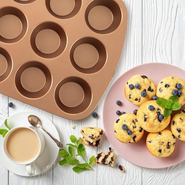 Metāla cepšanas forma mafiniem 25,5x36 cm Marissa – Orion-image-1