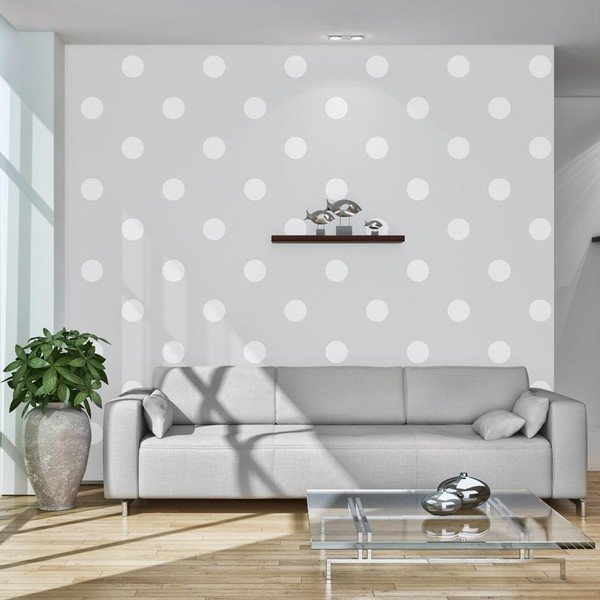 Lielformāta tapetes Artgeist Cheerful Polka Dots, 200 x 140 cm-image-1