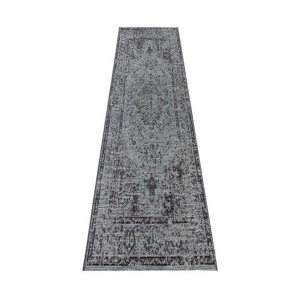 Zils āra paklājs Elle Decor Curious Cenon, 77 x 200 cm-image-1