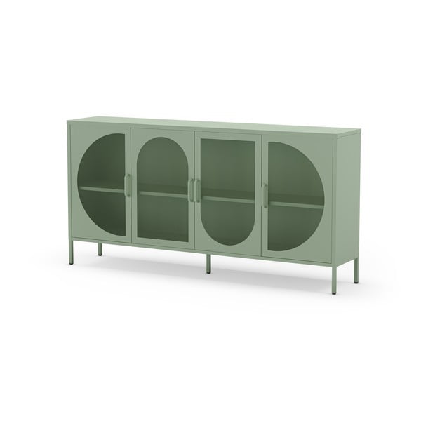 Piparmētru zaļa kumode 160x90 cm Tayra – Marckeric-image-2