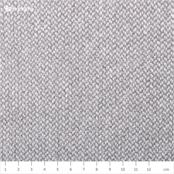 Gaiši pelēka polsterēta divvietīga gulta ar veļas kasti un režģi 160x200 cm Arendal – Cosmopolitan Design-image-1