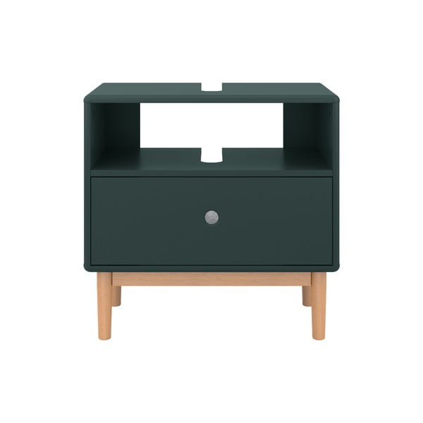 Tumši zaļš skapītis zem izlietnes 66x45 cm Color Bath – Tom Tailor-image-2