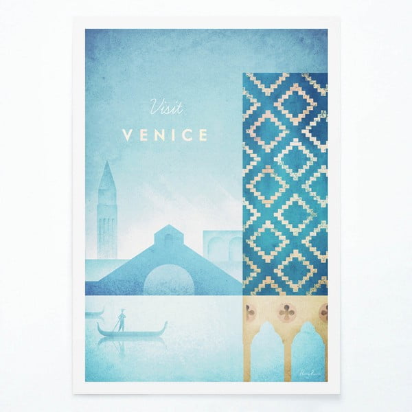Plakāts Travelposter Venice, 50 x 70 cm