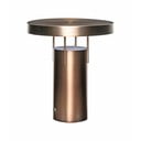 Bronzas krāsas LED galda lampa ar regulējamu spilgtumu un metāla abažūru (augstums 28 cm) BringMe – Hübsch