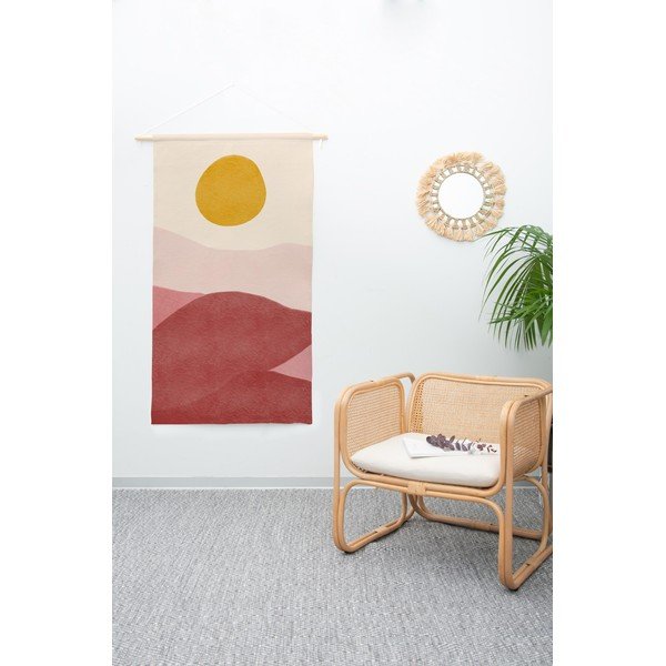 Tekstila sienas dekors Surdic Sunset, 90 x 140 cm-image-1