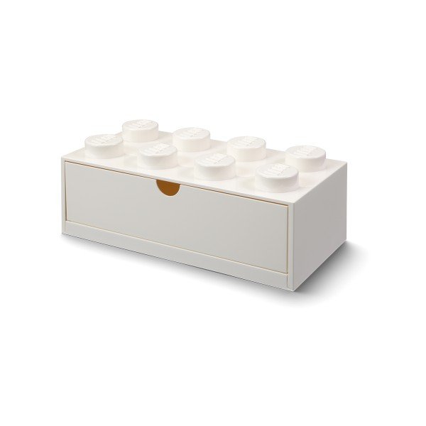 Balta galda kaste ar atvilktni LEGO® Double