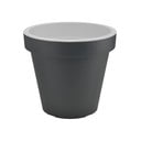 Pelēkbalts puķu pods Gardenico Metro Twist, ø 29,5 cm