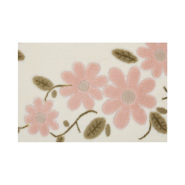 2 vannas istabas paklājiņu komplekts Confetti Bathmats Margherita White-image-2