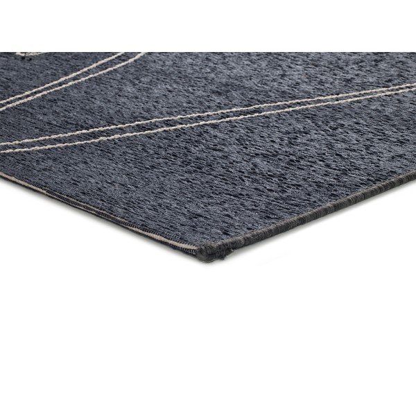Antracīta pelēks āra paklājs 76x150 cm Velvet Gris – Universal-image-2