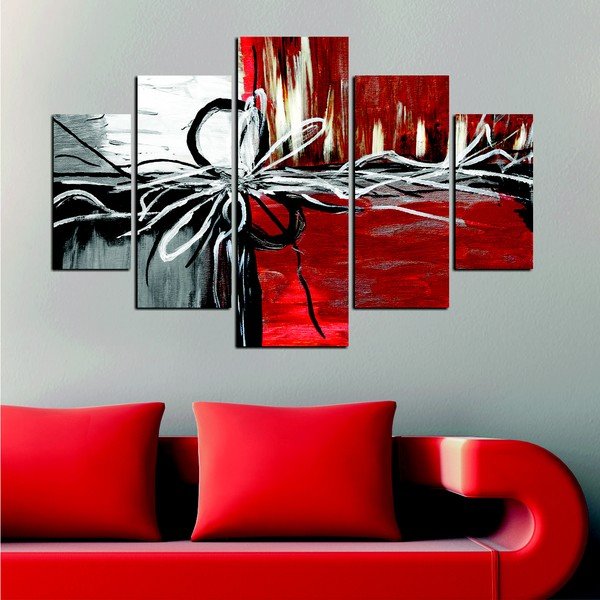 Daudzdaļīga glezna Chaos, 92 x 56 cm-image-1