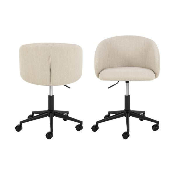 Bēšs biroja krēsls Eleanor – Actona-image-4