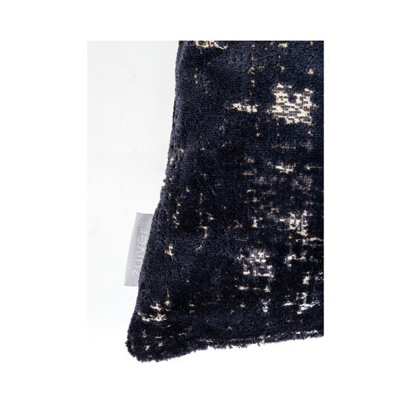 Tumši zils spilvens ar Zuiver Sarona Vintage pildījumu, 45 x 45 cm-image-1